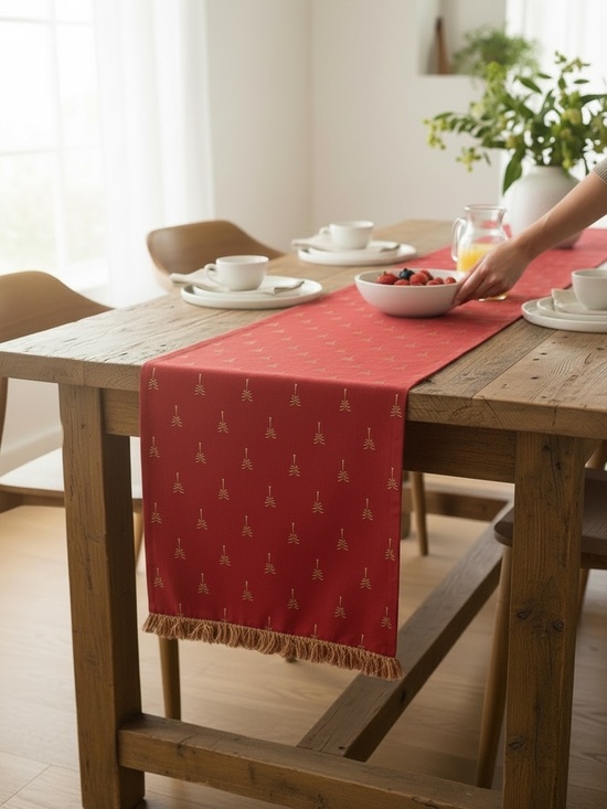 Other - Palm Print Table Runner 78" X 22"